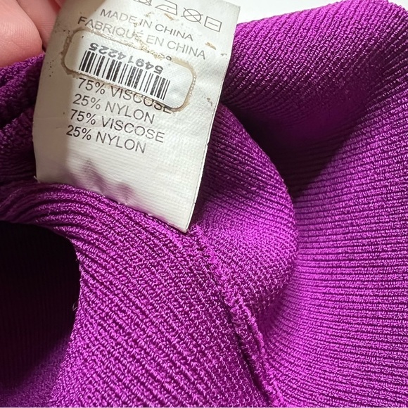 Ramy Brook Women's Sleeveless Compact Knit in Boysenberry - Picture 7 of 7